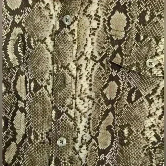 Michael Kors Womens Sz 12 Long Sleeve Button Collared Dress Shirt Blouse NWOT - Picture 4 of 11